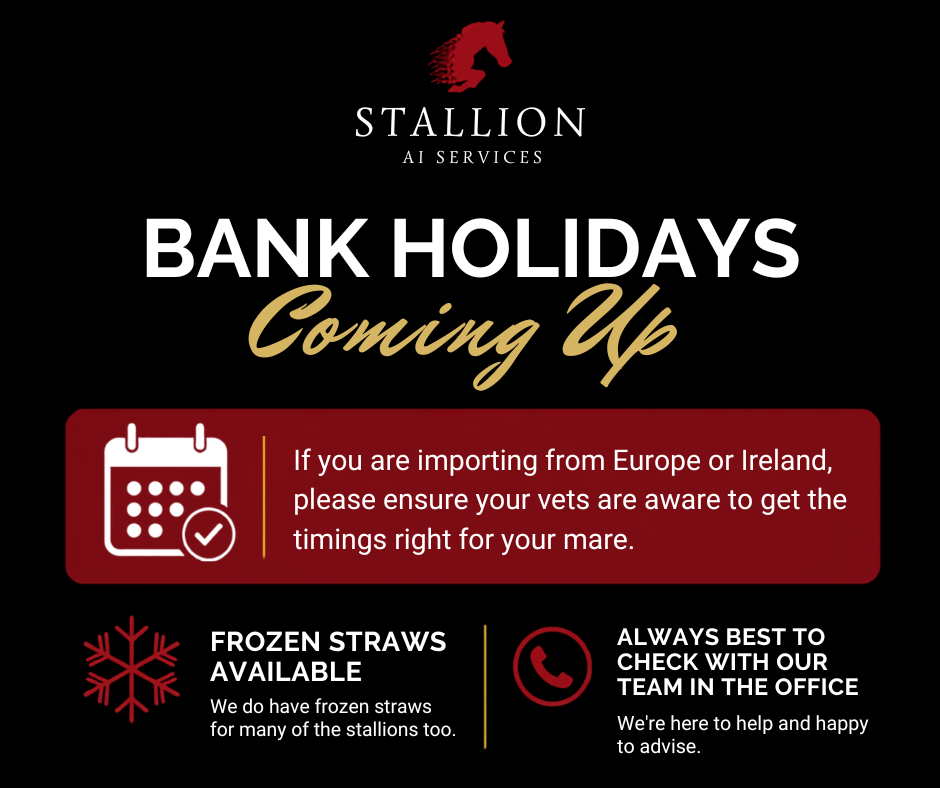Bank Holidays & EU Deliveries – Customer Guide